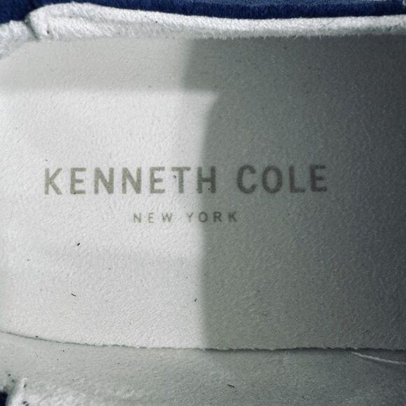 Kenneth Cole Mara Casual Shoes Slip On Sneakers 6 Colbalt Blue Suede Leather NIB - Picture 6 of 8